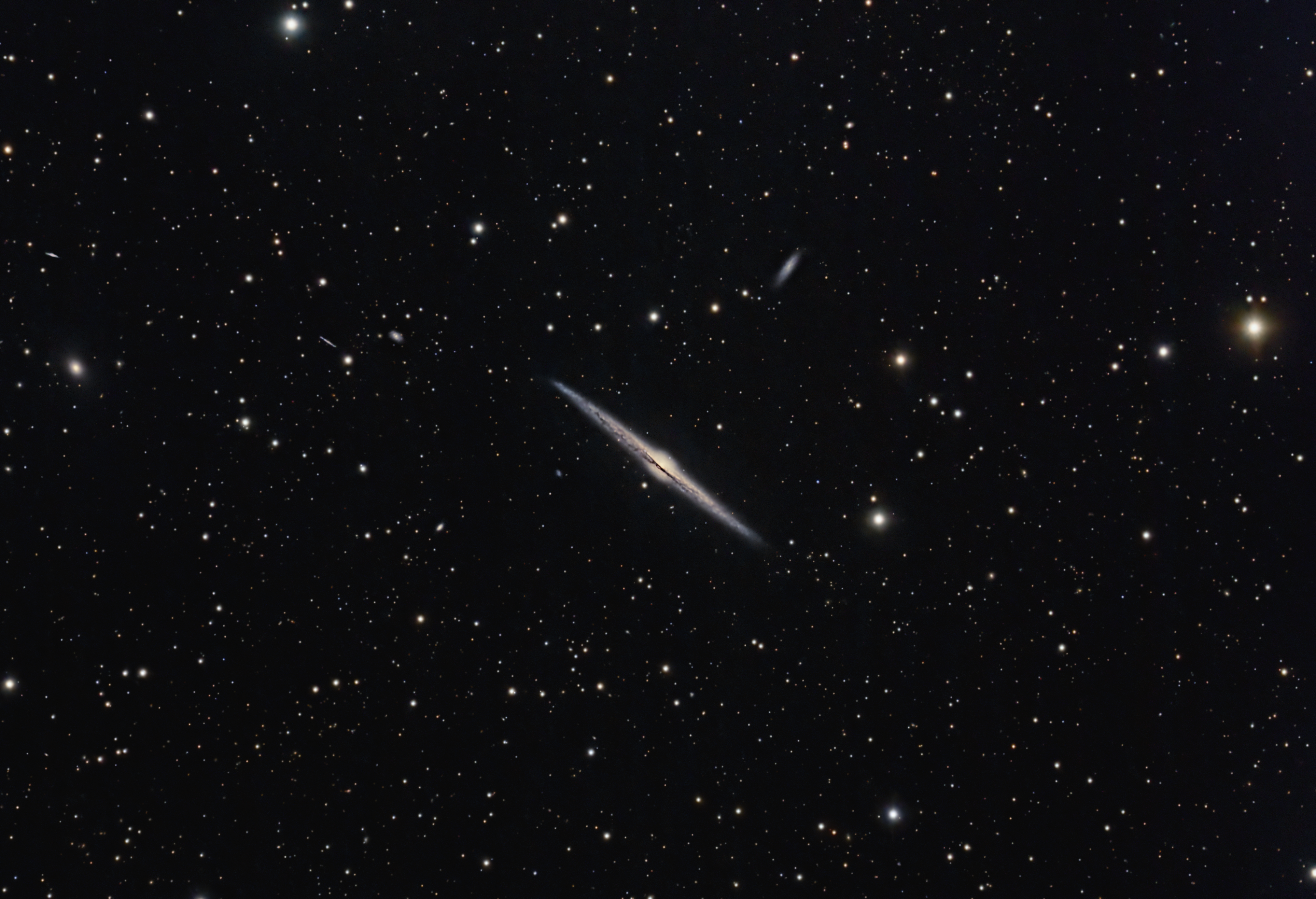 Revisiting Some Old Data – NGC 4565 – The Needle Galaxy